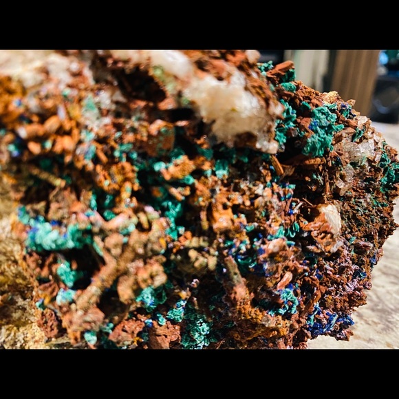 Malachite and azurite raw natural specimens! - Picture 8 of 12